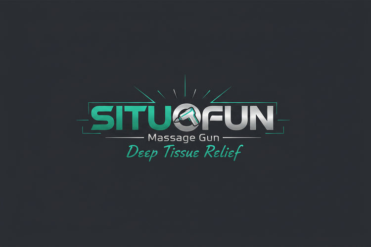 SITUOFUN Massage Gun 32 Levels Deep Tissue Neck Body Back Muscle Sport Electric Pistol Massager Exercise Relaxation Pain Relief