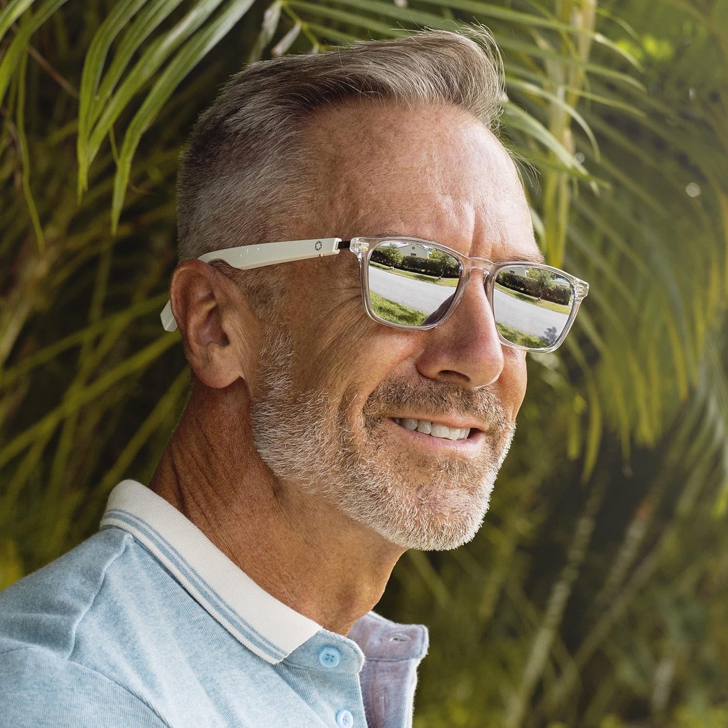 Lyte Bluetooth Sunglasses for Men & Women – Smart Glasses with Wireless Headphones - Compatible with Alexa and Siri - Lytening