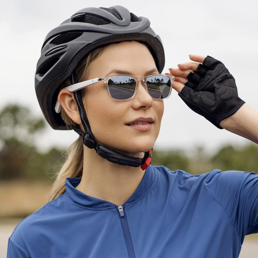 Lyte Bluetooth Sunglasses for Men & Women – Smart Glasses with Wireless Headphones - Compatible with Alexa and Siri - Lytening