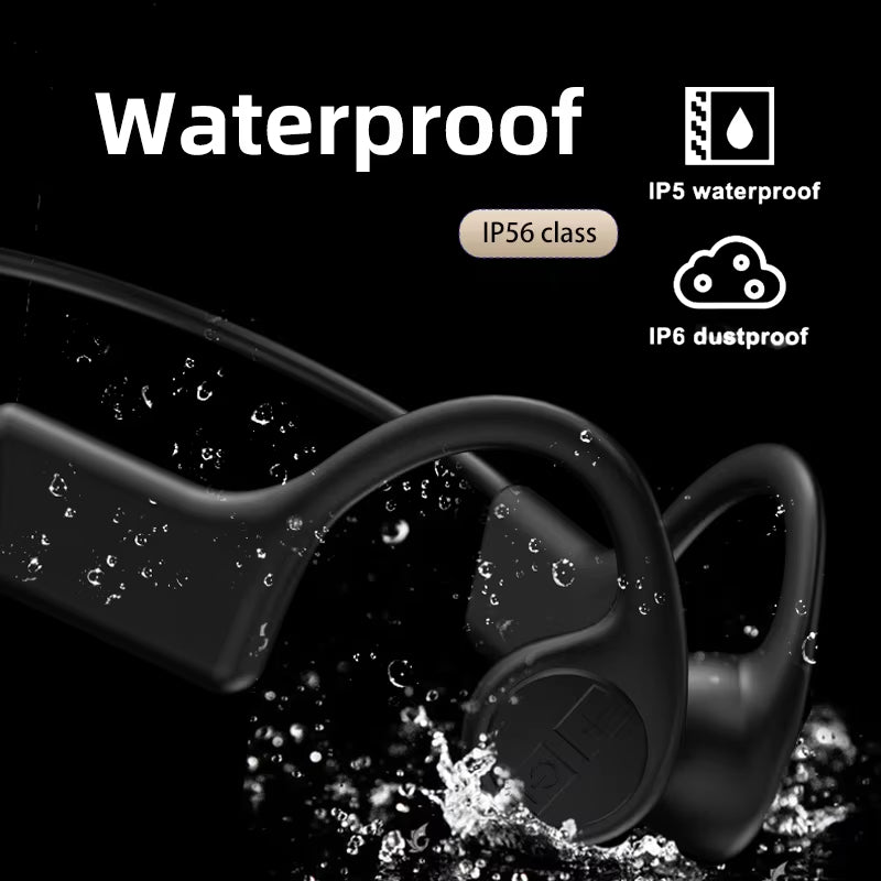 Bone Conduction Headphones Bluetooth Headset Wireless Sports Headphones Noise Reduction Tech Waterproof Open Ear